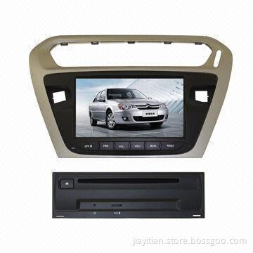 Car DVD for Citroen Elyee, Supports BT/GPS/Canbus